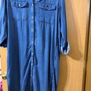 Knox Rose Blue Long Sleeve Dress